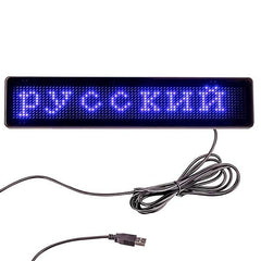 Led Car Sign Programmable by Phone for Car Rear Window, Free Software