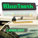 Leadleds Bluetooth Car Sign Scrolling Message Boards