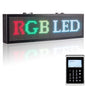 Leadleds 20 in Led Sign Programmable Scrolling Message Board Multicolor
