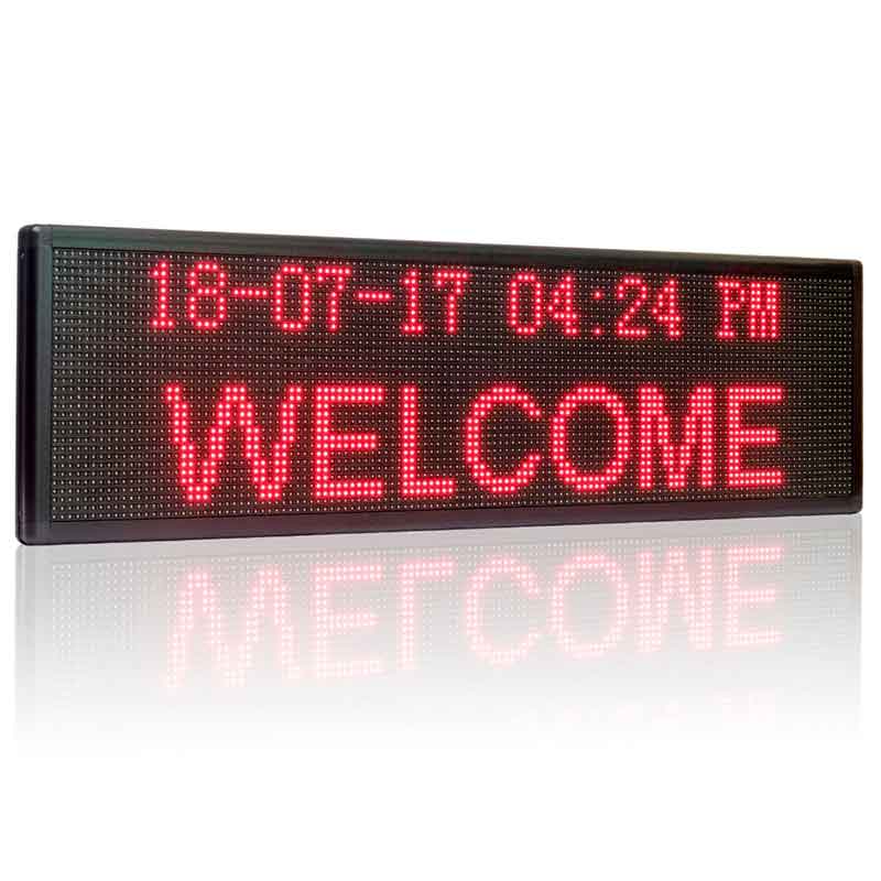 Leadleds P4.75 Wifi Led Sign Programmable by Phone Tablet for Advertising Notice, 3 Colors - Leadleds