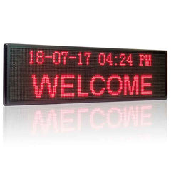 Leadleds P4.75 Wifi Led Sign Programmable by Phone Tablet for Advertising Notice, 3 Colors - Leadleds
