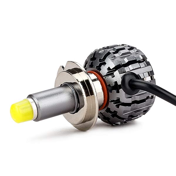 Leadleds H7 LED-Scheinwerferlampen, 360 Grad, DC12 V, 30 W, 3000 lm, 6000 K, Kaltweiß Zweitbild
