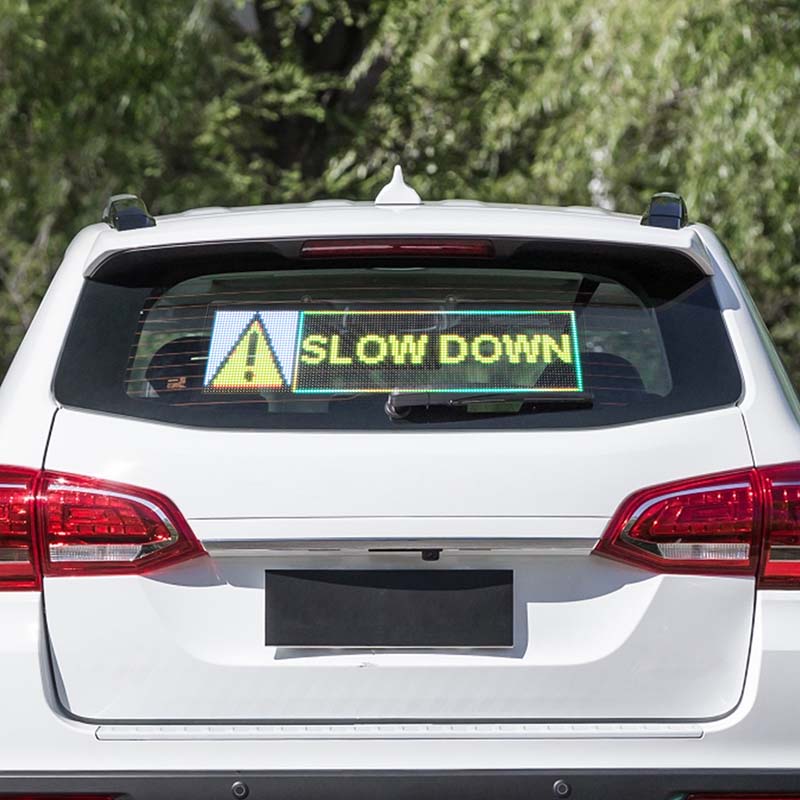 Leadleds Bus Led Sign Route Info Electronic Message Board with LCD  Message Controller, DC9-36V