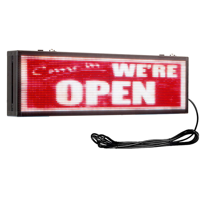Full Color Car Led Sign Display Board DC12V Road Signs from Leadleds Sign Company
