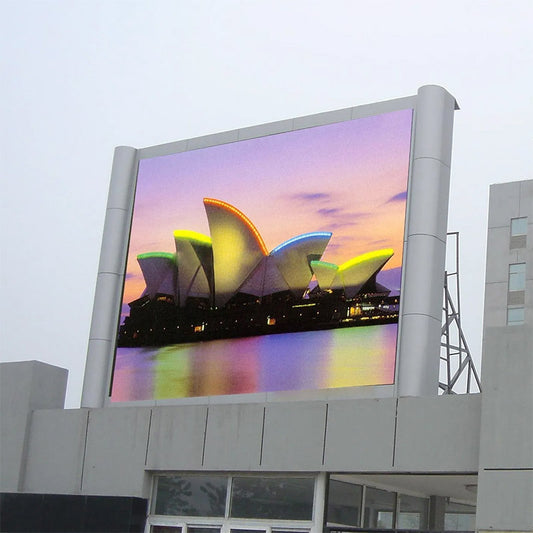 Leadleds 3.7 x 5.8Ft Outdoor Digital Signage Cloud Control Panel Full Color Display Picture Video Text