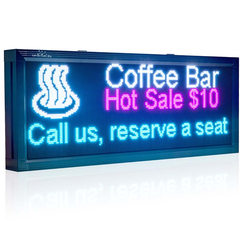 Leadleds 41 in Outdoor Led Sign Display RS485 Advertising Screen With Serial Protocol