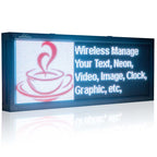 Leadleds Outdoor Led Advertising Billboard Video Screen 136 x 56cm by LAN Fast Programming