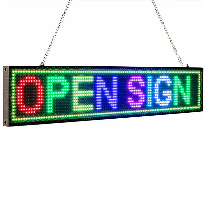 Leadleds WiFi Digital Signage Scrolling Multi Color Message LED Display Board for Your Business Increasing