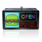 44 x 25cm Desktop Neon Sign Multicolor Programmable Message Board, Double-sided 