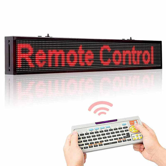 2.5M Remote Led Display 3 Colors Scrolling Message Board from Leadleds Led Sign Manufacturer - Leadleds Второстепенное изображение товара