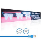 Leadleds 88 in Outdoor Electronic LED Message Board Sign Full color Display
