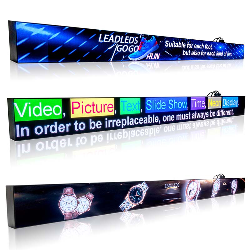 Leadleds 78 in HD Indoor Electronic Programmable Sign Advertising Display Main image