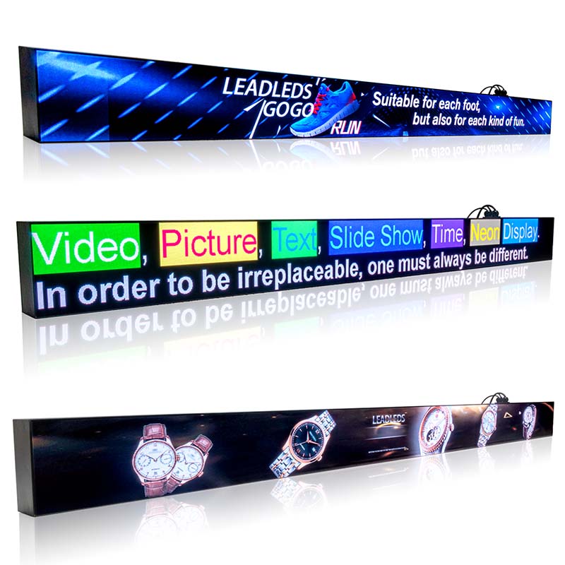 Leadleds 78 in HD Indoor Electronic Programmable Sign Advertising Display