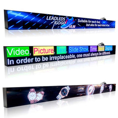 Leadleds 78 in HD Indoor Electronic Programmable Sign Advertising Display