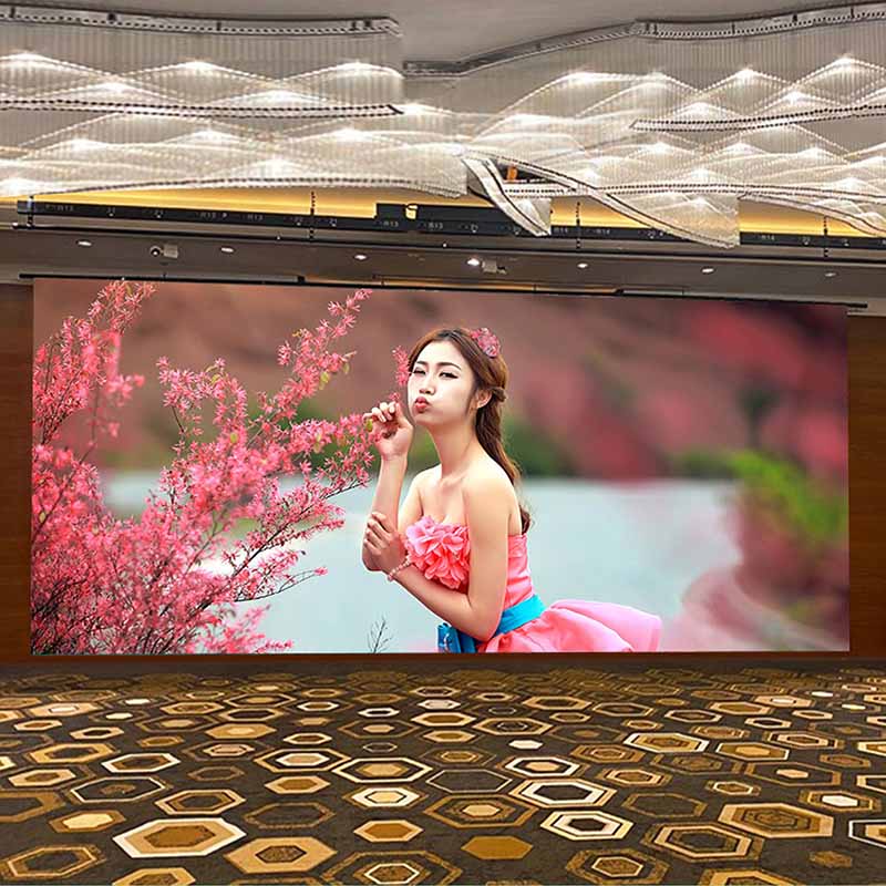 Leadleds 39 x 79 in Full Color LED Advertising DIplay Church Stage Conference Live Play