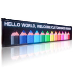 Leadleds 92 in Indoor Digital Signage Video Display Board HD LED Panel Solution