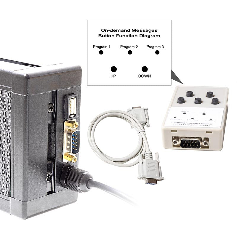 Leadleds Led Car Sign Board RS232 by Keypad Remote Control Message Display DC24V DC12V 100-240V