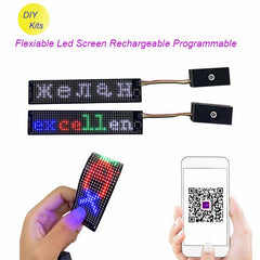 LED Display Auto LED Display Zeichen LED Soft Screen RGB Faltbares