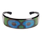 Leadleds Led Glasses Party Full Color Programmable Scrolling Message Cool Display for DJ EDM Club