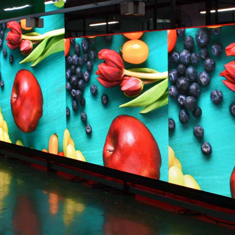 Leadleds Indoor Led Display Panel Full Color Video Wall HD Advertising Display Screen, 50 x 19 in