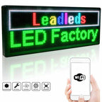 Leadleds Sidewalk Led Panel Outdoor Waterproof Full Color Video Light Smart WiFi Version, 1 Meter