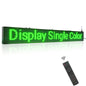 Leadleds 40 x 10.8 in Remote Signboards Scrolling Led Signs for Business
