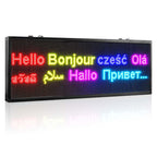 Leadleds 41 in Electronic Open Sign Custom Led Display Full Color 