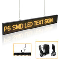 Leadleds Store Signs Scrolling Message Board WiFi Programmable, 26 x 4 in
