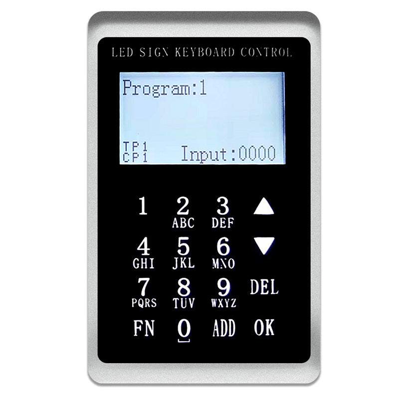 Leadleds Bus Destination Sign Board Programmable Message Control by LCD Controller, 25.2x4.3in Secondary image