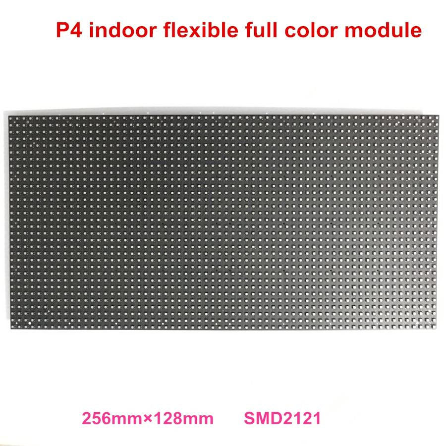 P4 flexible soft full color led panel use for column led screen dot matrix rgb module smd video display - Leadleds