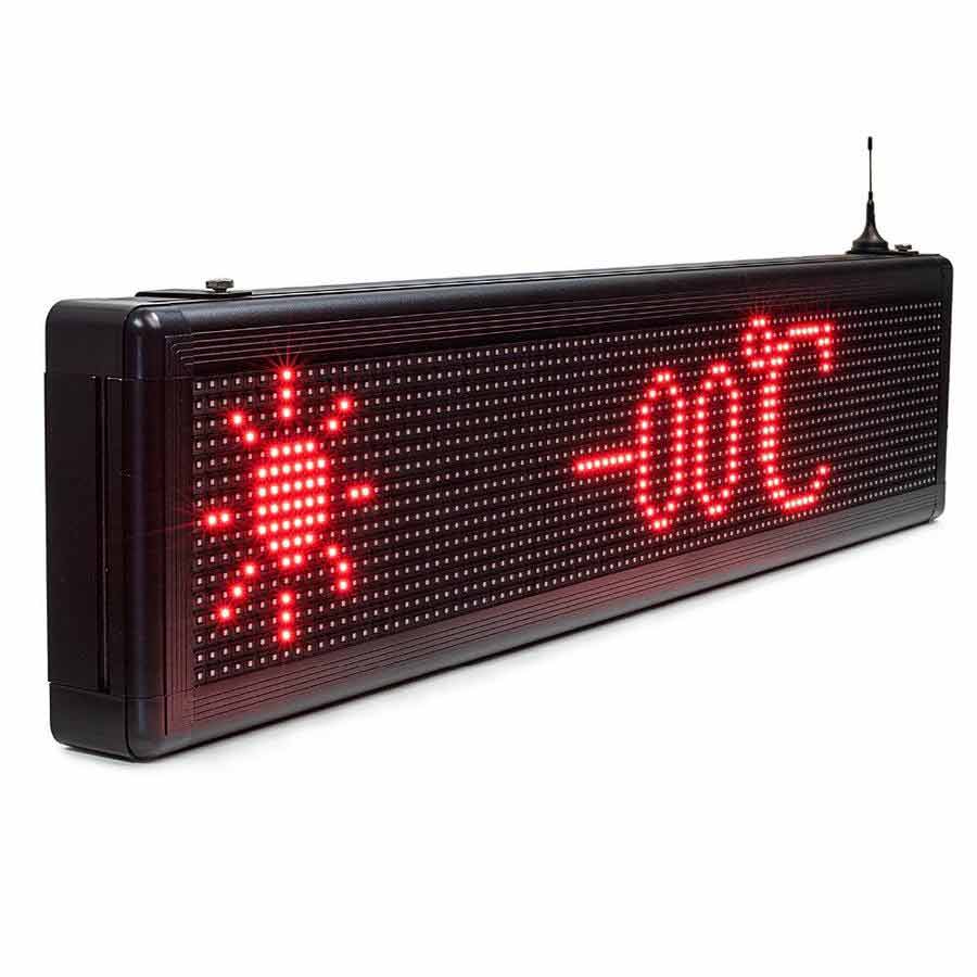 Full Color Led Display Outdoor Waterproof iOS Android Program with Temperature Sensor - Leadleds