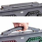 Super Bright 8-in Led Scoreboards Referee Substitution Boards Portable Rechargeable Waterproof, Single Side Red Color Four-digit Board - Leadleds