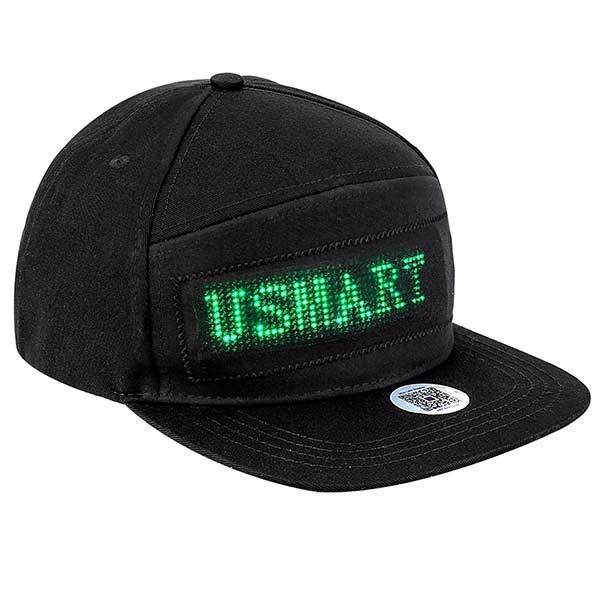 Leadleds Person Wearable Led Hat Snapback Cap Rechargeable Flexible by Smart Phone Programmable Secondary image