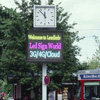 Leadleds Outdoor Led Screen Full Color HD Electronic Advertising 28 x 15 in, Double Sided