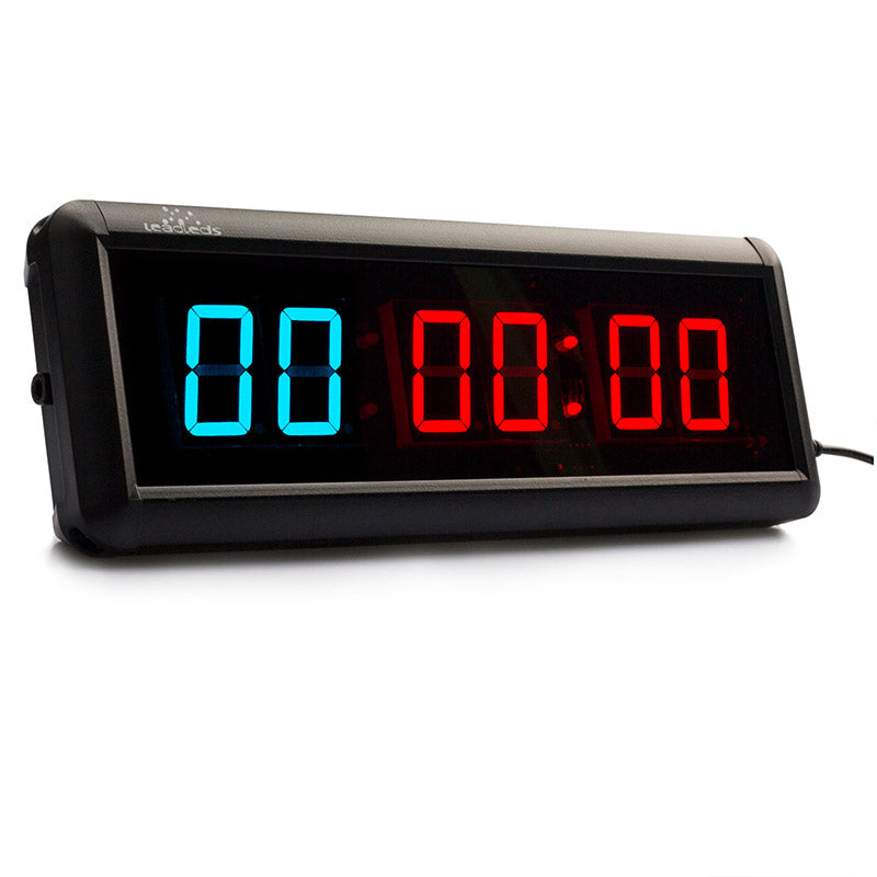 1.8 inch Remote 6 Digits Display Countdown Clock Count Up Countdown Timer For researched and Swim Use Stopwatch Gym / Boxing gym
