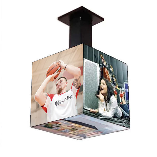 Leadleds Outdoor Led Cube Display HD Video Advertising Panel Imagen principal del producto