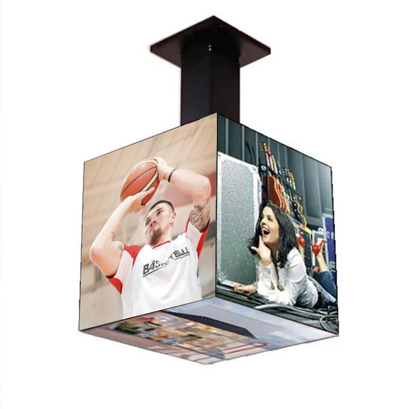 Leadleds Outdoor Led Cube Display HD Video Advertising Panel