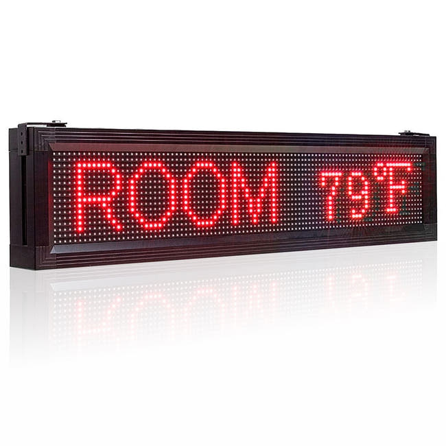 Leadleds Outdoor Led Sign Multiple Languages Display TCP/IP Programmable with SDK Imagen secundaria del producto