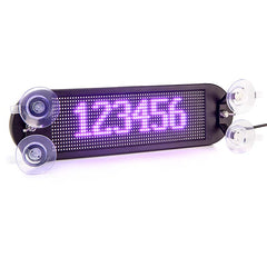 Leadleds Led Marquee Sign Bluetooth Car Led Programmable Message Sign, 7 Colors