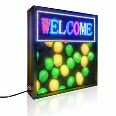 double sided outdoor programmable led sign