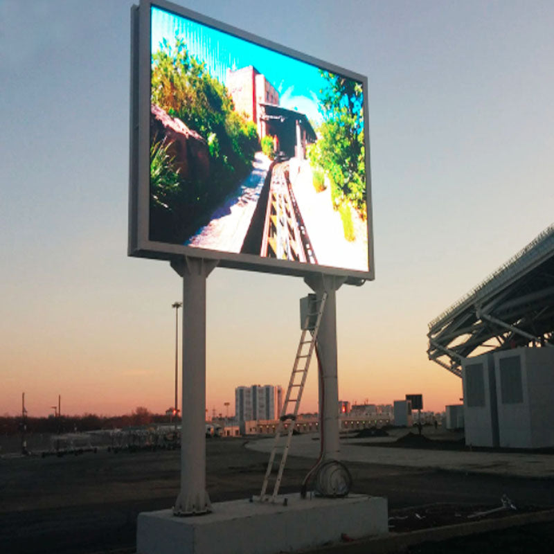 Leadleds Advertising Led TV Panel Outdoor Billboard Programmable Waterproof 96 x 96cm Main image