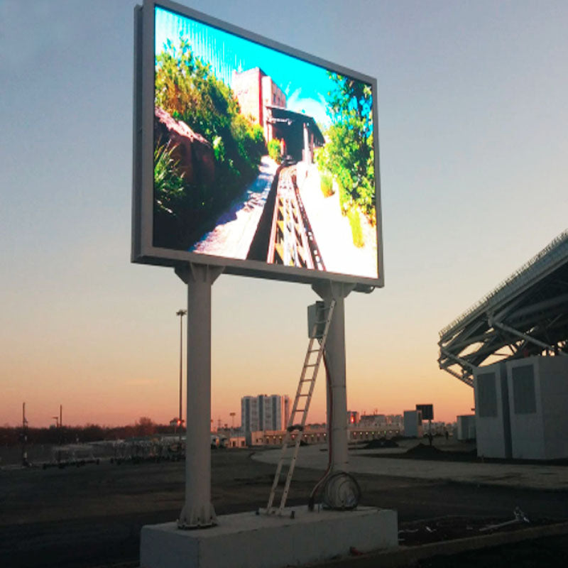 Leadleds Advertising Led TV Panel Outdoor Billboard Programmable Waterproof 96 x 96cm