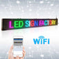 Leadleds 52 Zoll scrollendes, ferngesteuertes LED-Schild, farbiges Message Board, Animation, offenes Schild