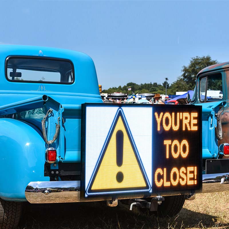 Leadleds Pickup Truck Custom Led Sign Advertising Board HD Video Display DC9-36V