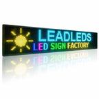Leadleds 66 in Commercial Signs LED Video Wall for Storefront Light Pole LED Screen, Double Sided