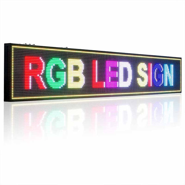 Leadleds Led Video Display Outdoor Full Color DIP Lamp Super Bright by LAN Programming, 66 x 16-in Secondary image