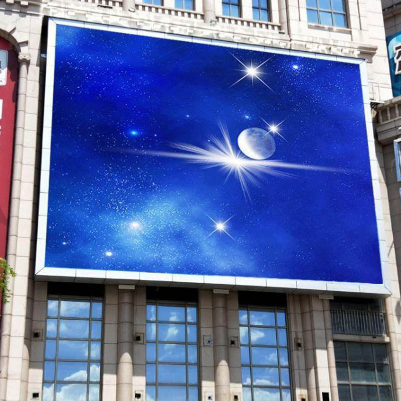 Leadleds 8.4 x 5.8 Ft Outdoor Video Screen Exterior Led Display Programmable Ad Message Board
