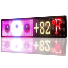 iOS Outdoor Signs with Temperature Sensor Multi Color Yard Signs by Your Phone Programming Message