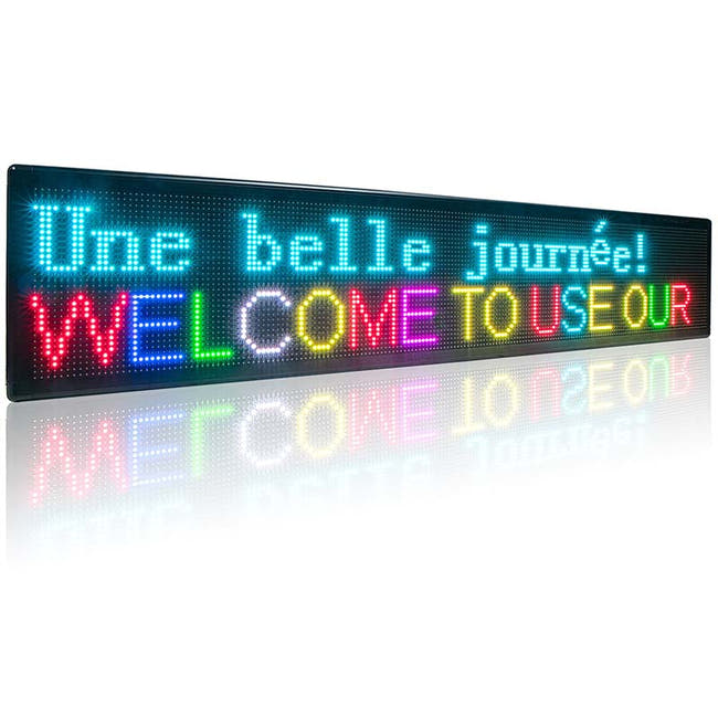 Leadleds Programmable Led Ticker Tape Display Board Digital Signage Secondary image