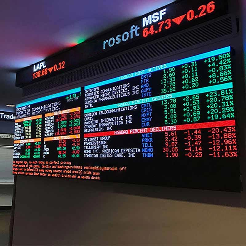 Leadleds Programmable Led Ticker Tape Display Board Digital Signage wi